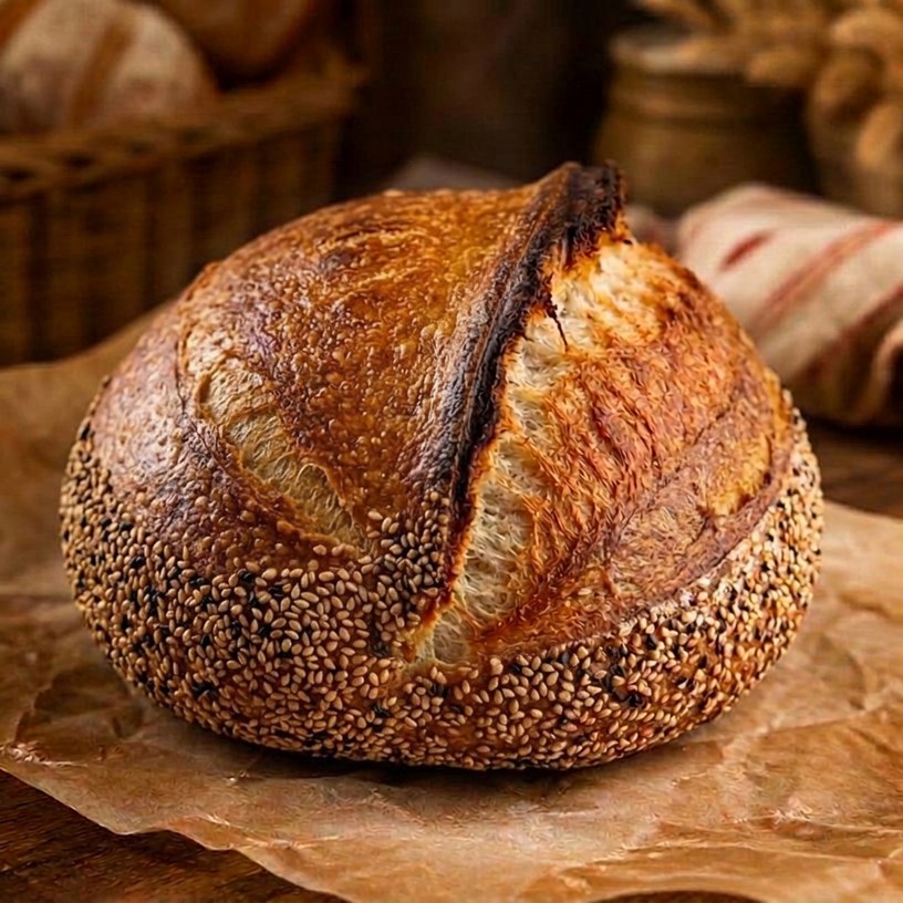 Sesame Crust